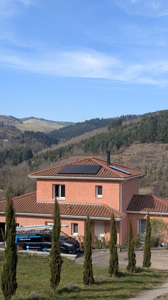 installation photovoltaïque Saint Clément sur Valsonne