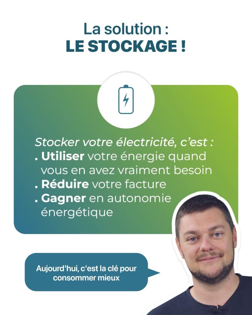 autoconsommation avec batterie 2025