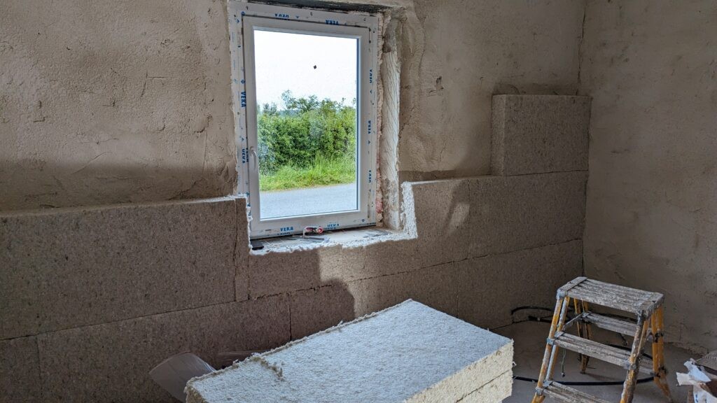 Intégration domotique KNX en rénovation pisé