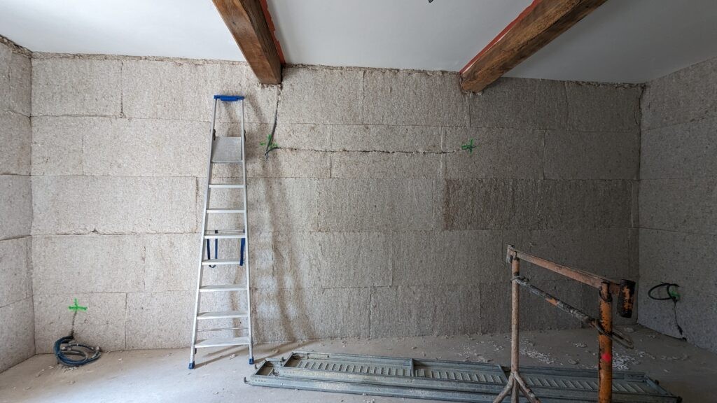 Intégration domotique KNX en rénovation pisé